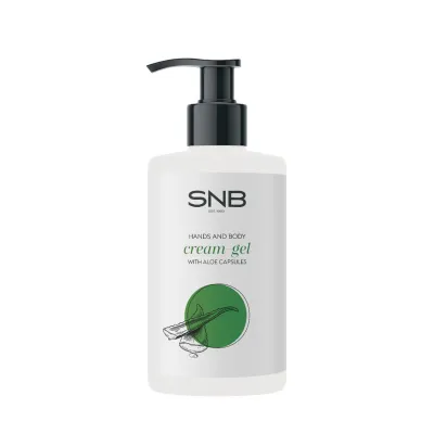 Crema Gel pentru Maini si Corp cu Particule de Aloe Vera 250 ml EXL1350