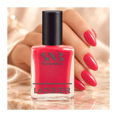 Lac de unghii Roșu NLM07 Nina SNB Professional 15 ml 15-ml rosu EXL632_764