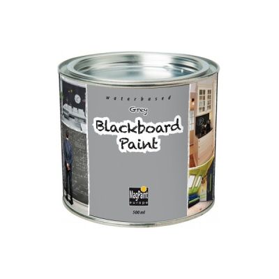 Blackboard Paint Grey 0.5 L Chalk Board MagPaint Europe MG0004 BBJMG0004_Gri