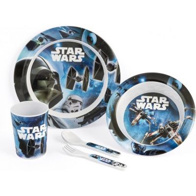 Set pentru masa melamina 5 piese Star Wars Rogue One Lulabi 8330500 BBJ8330500_Initiala