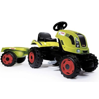 Tractor cu pedale si remorca smoby claas farmer xl hubs7600710114