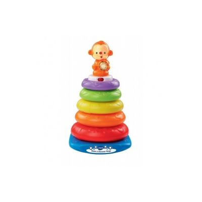 Jucarie interactiva Vtech, Turn muzical cu inele VRNVT166303