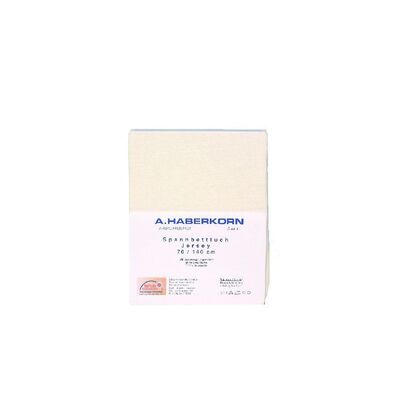 Cearceaf cu elastic din Jerseu CREM A Haberkorn KRS765252_3
