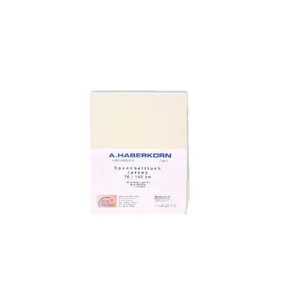 Cearceaf cu elastic din Jerseu CREM A Haberkorn KRS765252_3