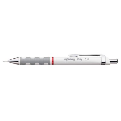 Creion mecanic Rotring Tikky III, mina 0.5 mm, alb - BPTCRO502015
