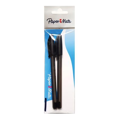 Pix fara mecanism Papermate Inkjoy 100C gel, negru, 2 bucati/set - BPTCPP120228