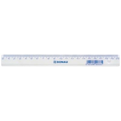 Rigla plastic Donau, 20 cm - BPTCDN101231