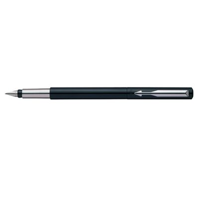 Stilou, Parker, Vector, plastic, accesorii cromate, negru - BPTCWM4468211