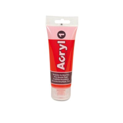 Tempera acrilica Morocolor Primo 75 ml rosu - BPTCMC420300