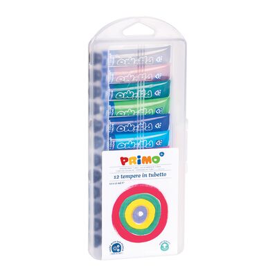 Tempera Morocolor Primo, 12 ml, 12 culori/cutie - BPTCMC15411