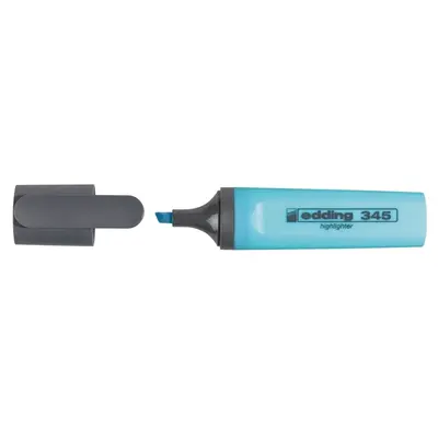 Textmarker Edding 345, varf 2-5 mm, albastru - BPTCED34510