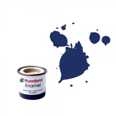 Vopsea modelism Humbrol 0165 Numar 15 Midnight Blue Gloss 14 ml - SOLAA0165