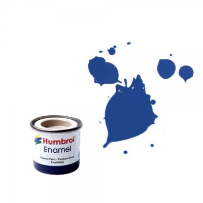 Vopsea modelism Humbrol 0271 Email Numar 25 Blue Matt 14 ml - SOLAA0271