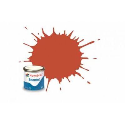 Vopsea modelism Humbrol 1105 Email Numar 100 Red Brown Matt 14 ml - SOLAA1105