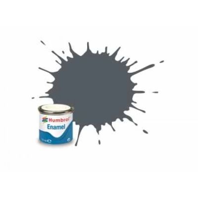 Vopsea modelism Humbrol 1376 Email Numar 125 US Dark Grey Satin 14 ml - SOLAA1376