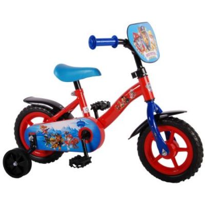 Bicicleta copii Volare Paw Patrol cu roti ajutatoare 10 INCH - SOLVOL61050-CH