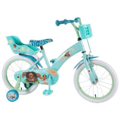 Bicicleta copii Volare Vaiana cu roti ajutatoare 16 INCH - SOLVOL61656-CH