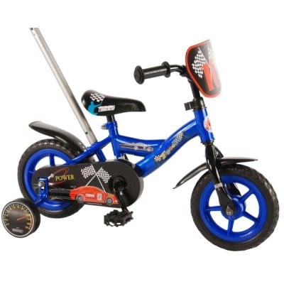 Bicicleta pentru baieti 10 inch cu roti ajutatoare partial montata Volare Yipeeh - SOLVOL71004