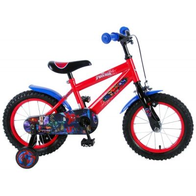 Bicicleta pentru baieti 14 inch cu roti ajutatoare Ultimate Spiderman - SOLVOL41254-14-CH
