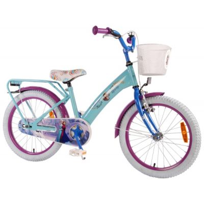 Bicicleta pentru copii fetite Frozen Volare 18 inch cu roti ajutatoare - SOLVOL51861