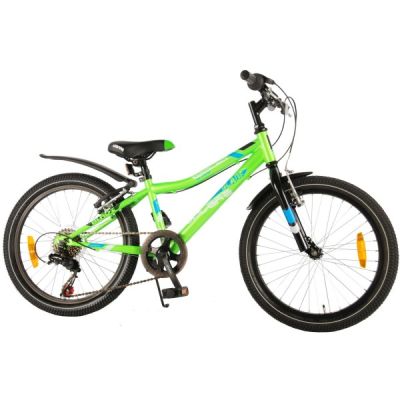 Bicicleta verde pentru baieti 20 inch cu 6 viteze Volare Blade - SOLVOL72020-K
