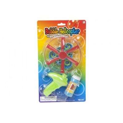 Elicopter cu lansator baloane sapun - SOLPMS319013