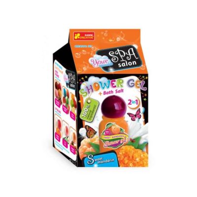 Gel de dus si sare de baie Mandarin dulce RANOK - SOLRN15160289