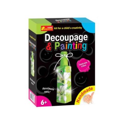 Joc pentru copii Decupaj Crini delicati Vaza RANOK - SOLRN15160036
