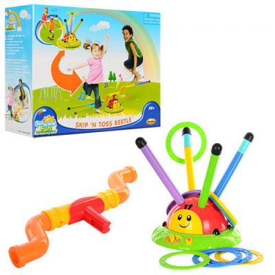Jucarie interactiva WinFun Buburuza distractiva cu inele - SOLWF6002