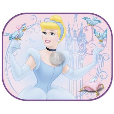 Set 2 parasolare auto cu licenta pentru copii Eurasia Princess - SOLEUR28209
