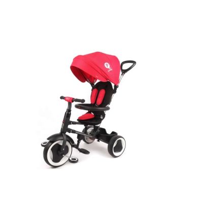 Tricicleta Rito Deluxe Rosie cu maner parasolar si centuri - SOLVOL861