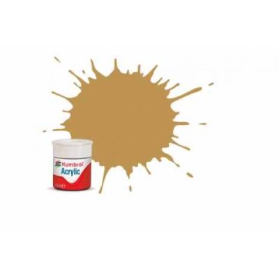 Vopsea modelism Humbrol 0093 Acrilic Numar  Desert Yellow Matt 12 ml - SOLAB0093
