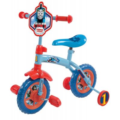 Bicicleta pentru copii 2 in 1 cu roti ajutatoare Thomas - SOLMVSM14235