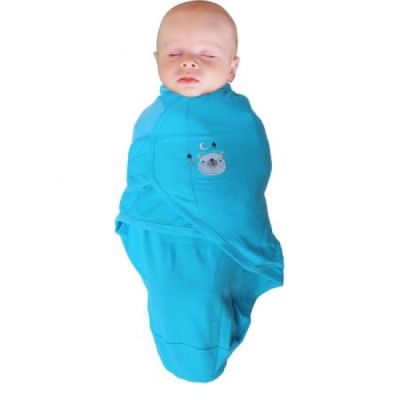 Body special bebelusi tip Wrap BO Jungle Ursulet Albastru S 3-6 kg din bumbac - SOLBJB170900