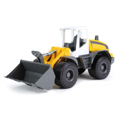 Buldoexcavator incarcator din plastic Liebherr L538 Worxx pentru copii 48 cm - SOLLE04612