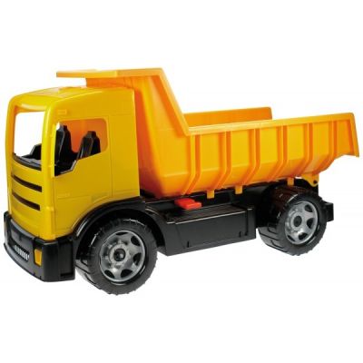 Camion basculanta pentru copii din plastic galbena sustine 100 kg Lena - SOLLE02053