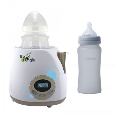 Pachet promo Incalzitor biberoane si borcanele mancare BO Jungle Rapid si biberon 240 ml - SOLBJB500100120