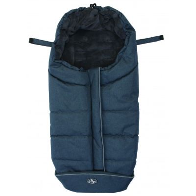 Sac de dormit pentru carucior BO Jungle Negru cu interior fleece - SOLBJB300850