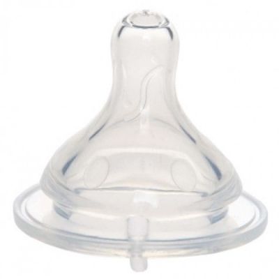 Set 2 tetine mari din silicon pentru biberon Bo Jungle  - SOLBJB595420