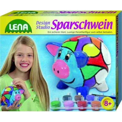 Set creatie pusculita porcusor din portelan - SOLLE42572
