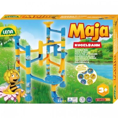 Set de joaca labirint de bile 37 piese si 7 bile Albinuta Maia - SOLLE65212