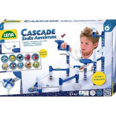 Set de joaca labirint de bile 41 piese si 10 bile Space Adventure - SOLLE65207