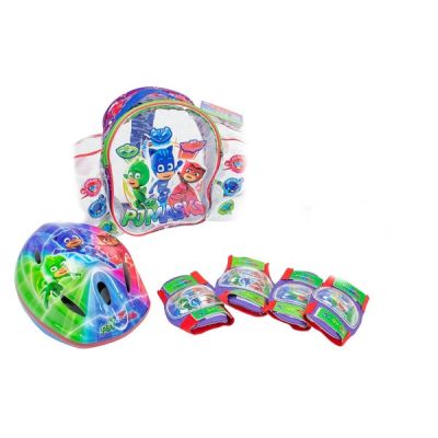 Set protectii Saica casca genuchiere si cotiere Eroi in Pijamale PJ Masks - SOLSA2938