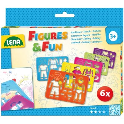 Set sabloane si figurine 65750 Lena - SOLLE65750