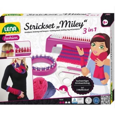 Studio de crosetat cu accesorii Miley 3 in 1 - SOLLE42004