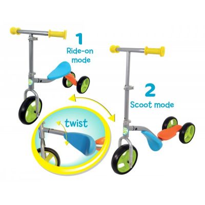 Trotineta copii 3 roti MV Scoot 2 in 1 bicicleta fara pedale  - SOLMVSM04973-00