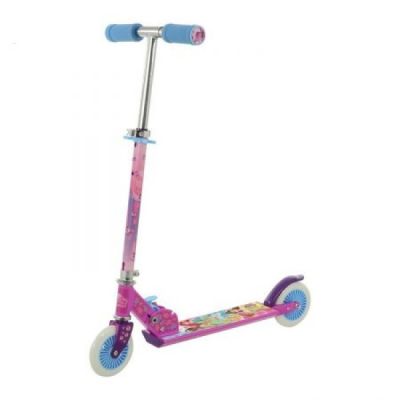 Trotineta MVS Disney Princess pliabila cu 2 roti in linie pentru copii - SOLMVSM14023