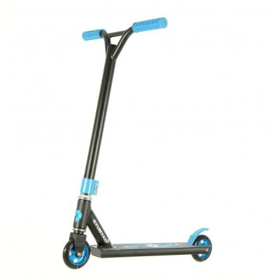 Trotineta Stunt Freestyle XT sarituri cascadorii si skatepark nivel Avansat Albastra  - SOLMVSM04727-04