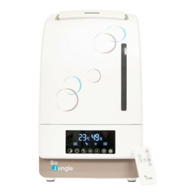 Umidificator cu ionizare si difuzor arome BO Jungle cu functie purificare aer 6 litri si lumina veghe cu telecomanda - SOLBJB200600
