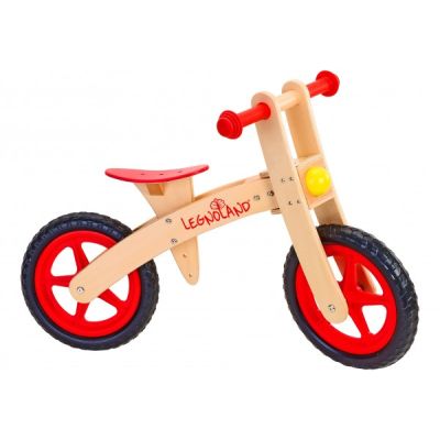 Bicicleta fara pedale din lemn Globo Legnoland 35483 pentru copii - SOLGL35483